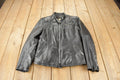 Vintage 1990s Leather Attic Genuine Leather Biker Jacket Made In Canada