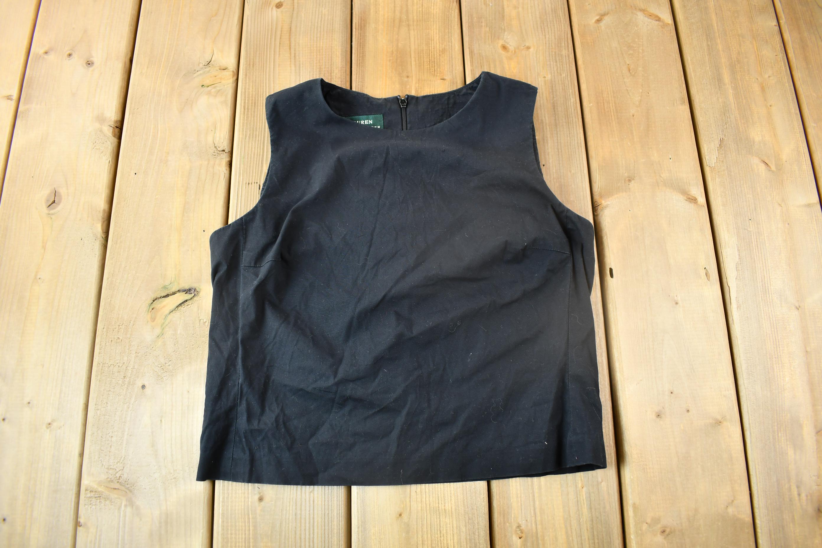 Vintage 1990s Lauren Ralph Lauren Slip Vest