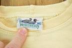 Vintage 1990s Northern reflections Garden Meeting Crewneck Sweater / Vintage Sweatshirt / Wilderness Sweatshirt / Made In Canada