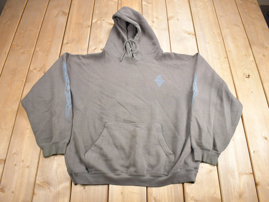 Vintage 1990s Bullhead Snake Graphic Hoodie