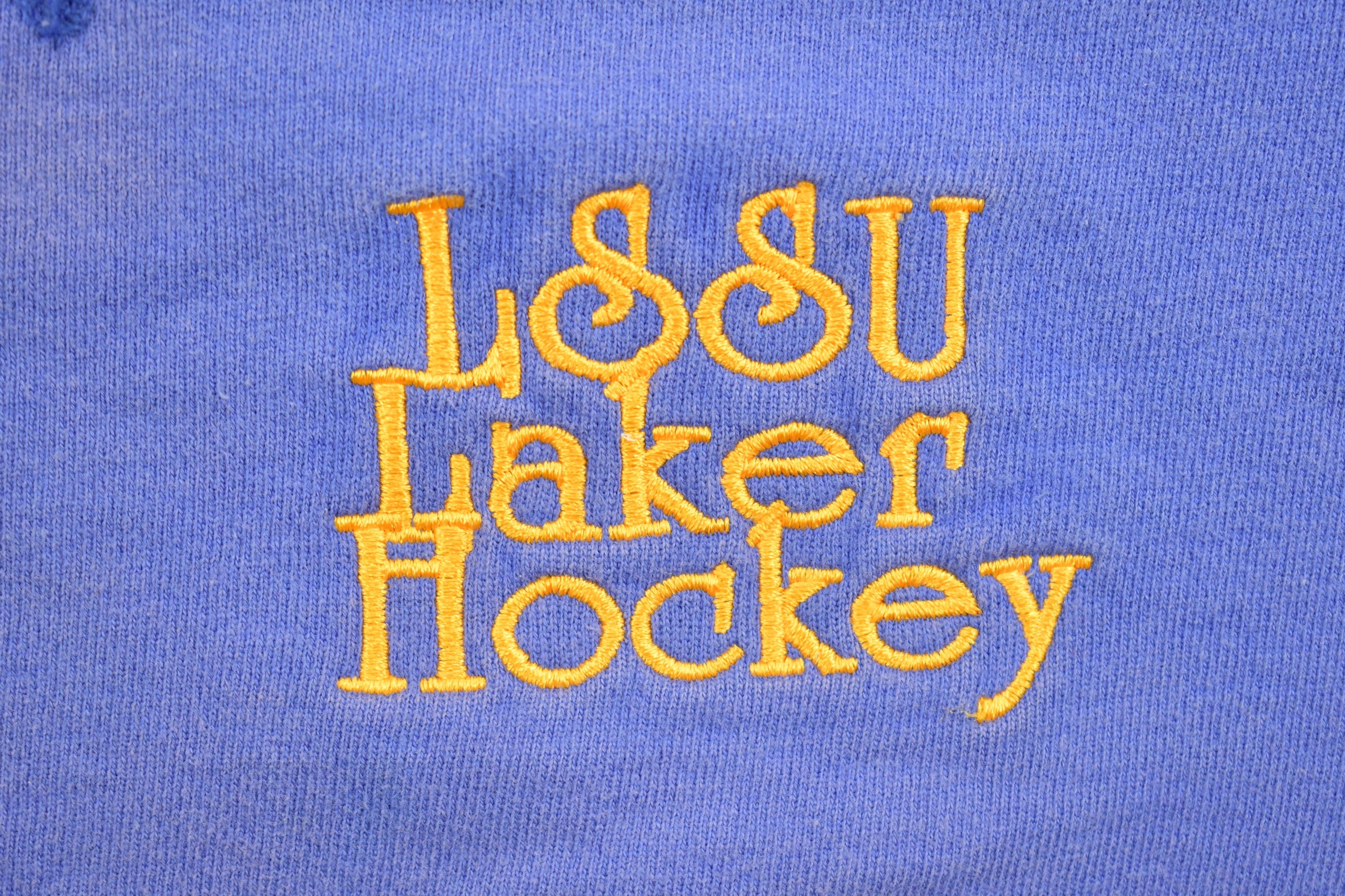 Vintage 1990s LSSU Laker Hockey Champion Sweatshirt