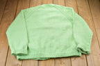 Vintage 1980s Raglan Knitted Sweater