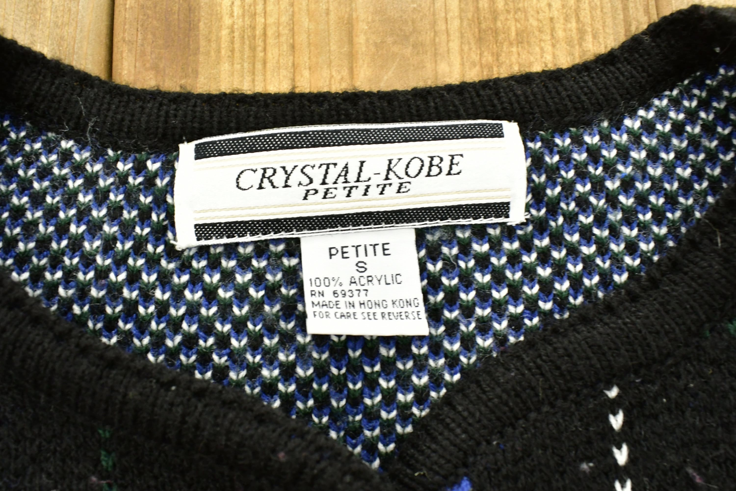 Vintage Crystal Kobe Petite Knitted Sweater