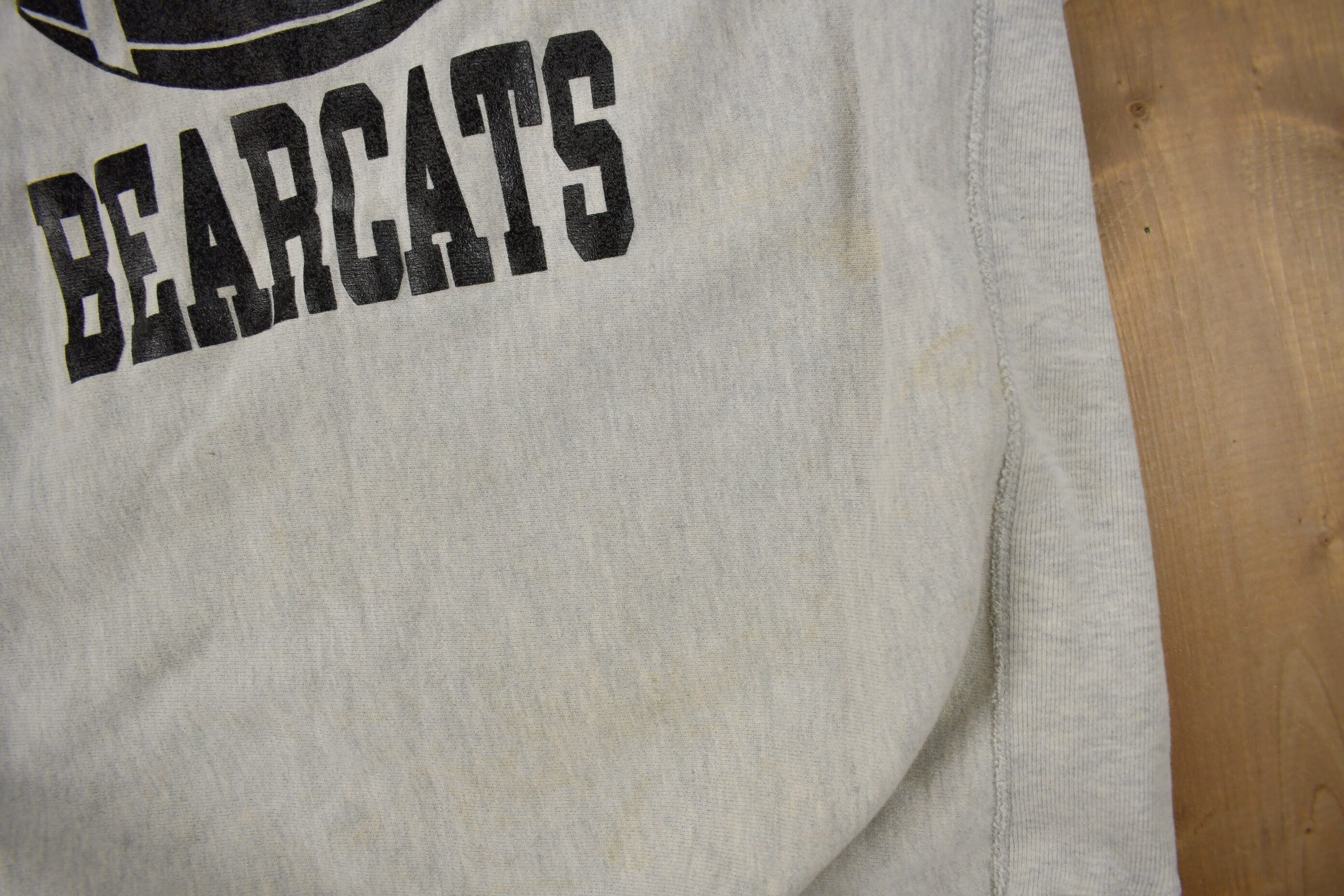 Vintage 1990s Paint Valley Bearcats Champion Reverse Weave Sweatshirt / Vintage Champion / Streetwear / Sportswear / Made IN USA