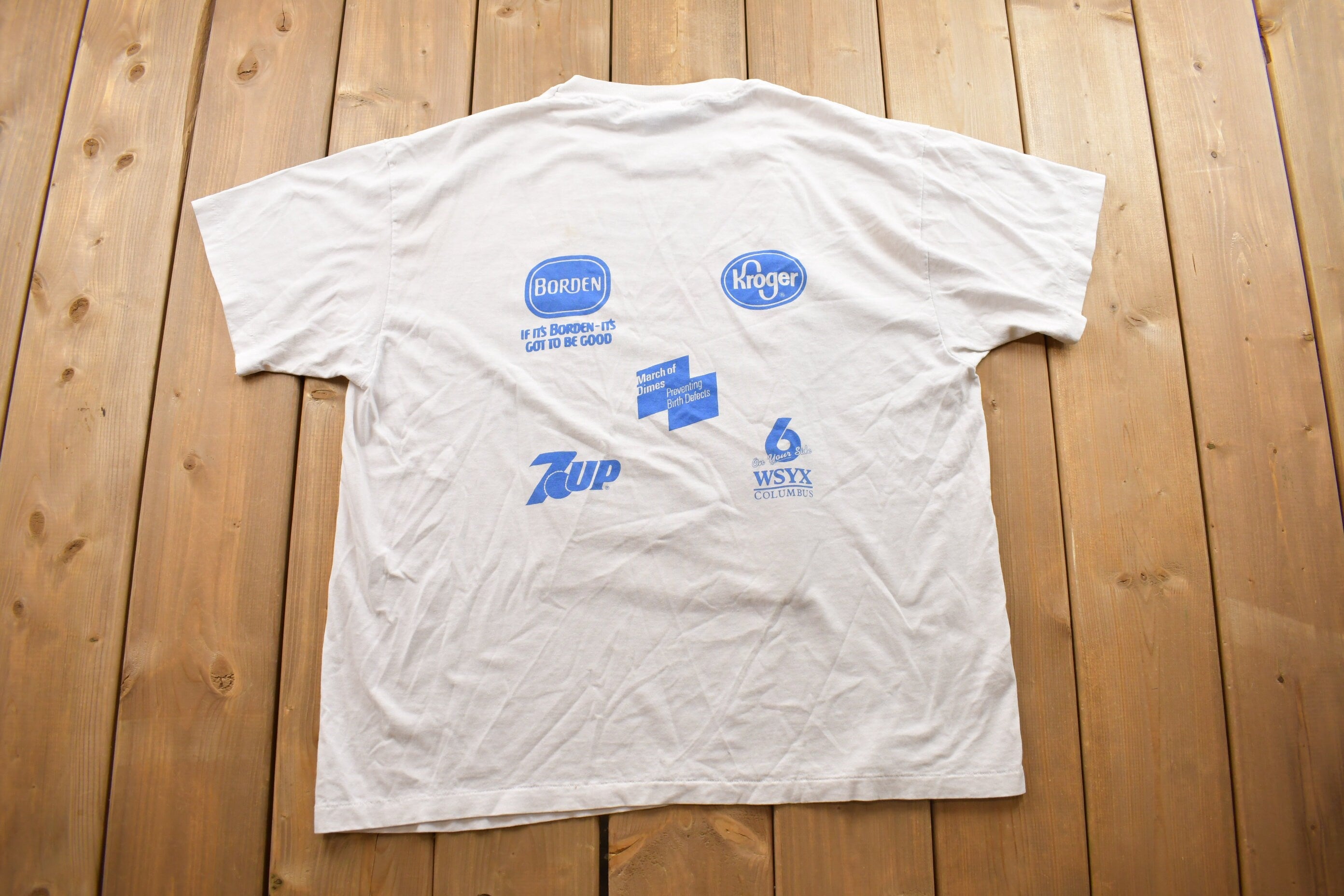 Vintage 1990s Walk America 25th Anniversary Graphic T Shirt