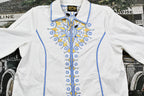 Vintage 1980s Bob Mackie Wearable Art Full Zip Light Coat