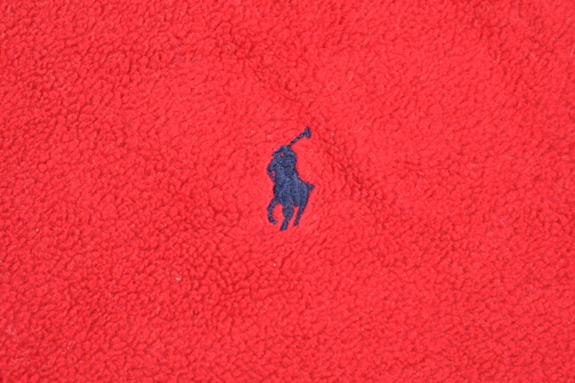 Vintage 1990s Polo Ralph Lauren Quarter Zip Fleece Sweater