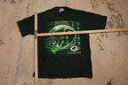 Vintage 1998 Green Bay Packers Embroidered Graphic T Shirt