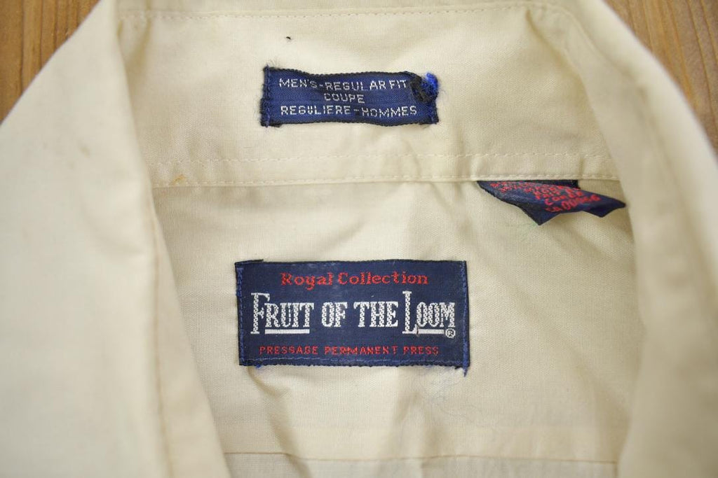 Vintage 1990s Fruit Of The Bloom Simple Shirt