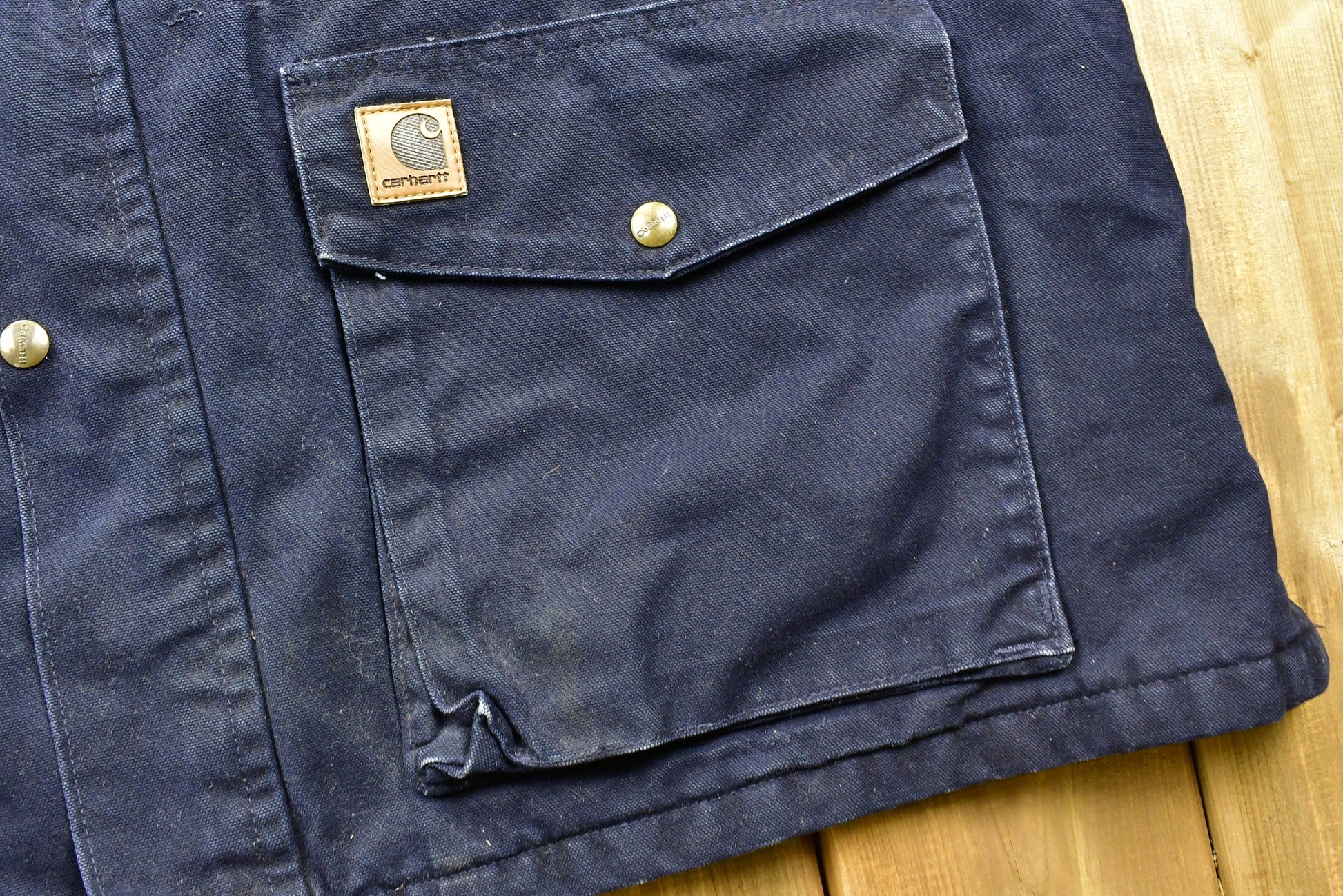 Vintage 90's Carhartt Long Chore Coat