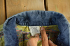 Vintage 1980s 1990s Code Zero Denim Jean Trucker Jacket Women's Medium
