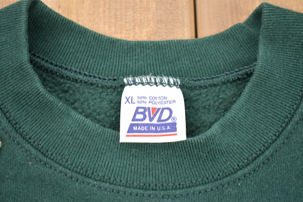 Vintage 1990s Floral Knit Crewneck