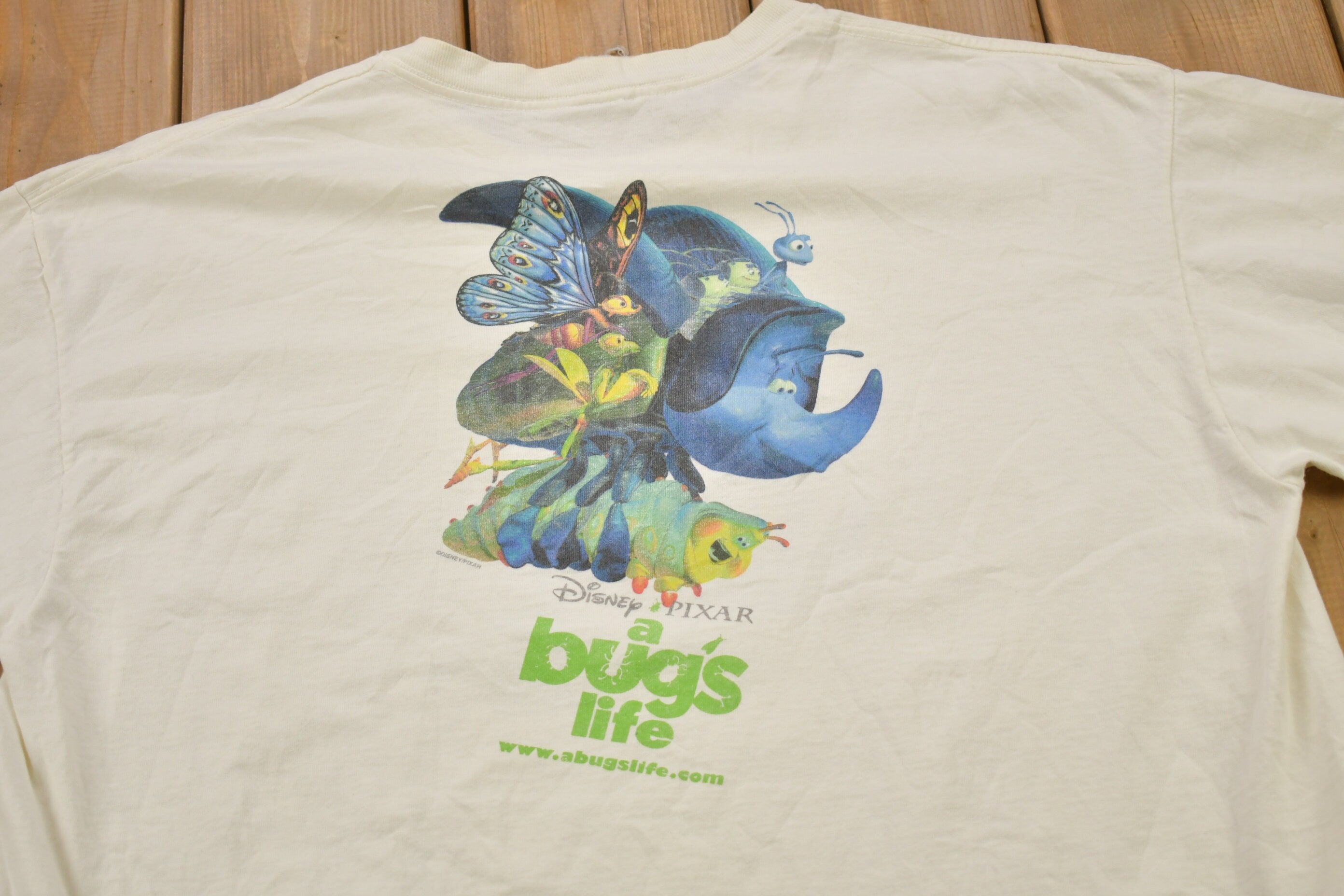 Vintage 1990s Disney's Bugs Life Movie Promo T-shirt