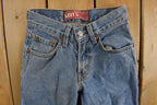 Vintage 1990s Youth Levi's 550s Jeans Size 24 x 24.5