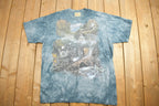 Vintage 1998 Railroad Scene Graphic T-Shirt