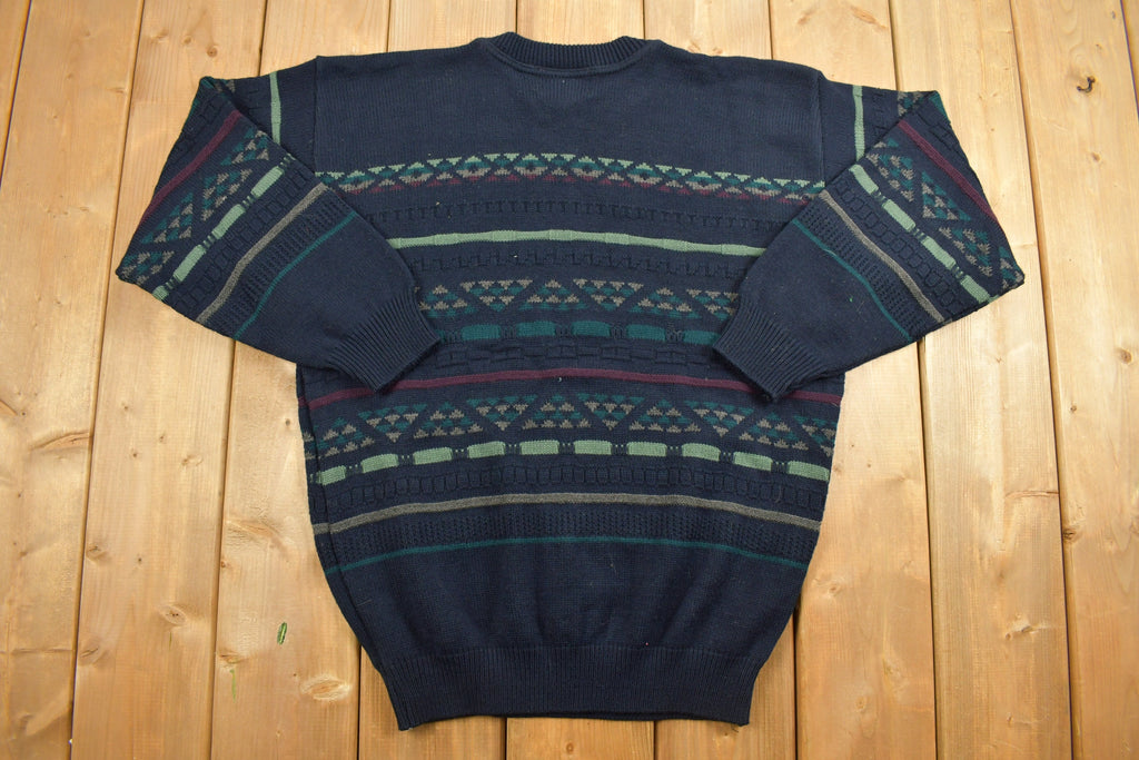 Vintage 1990s Great Canadian Knitted Crewneck Sweater