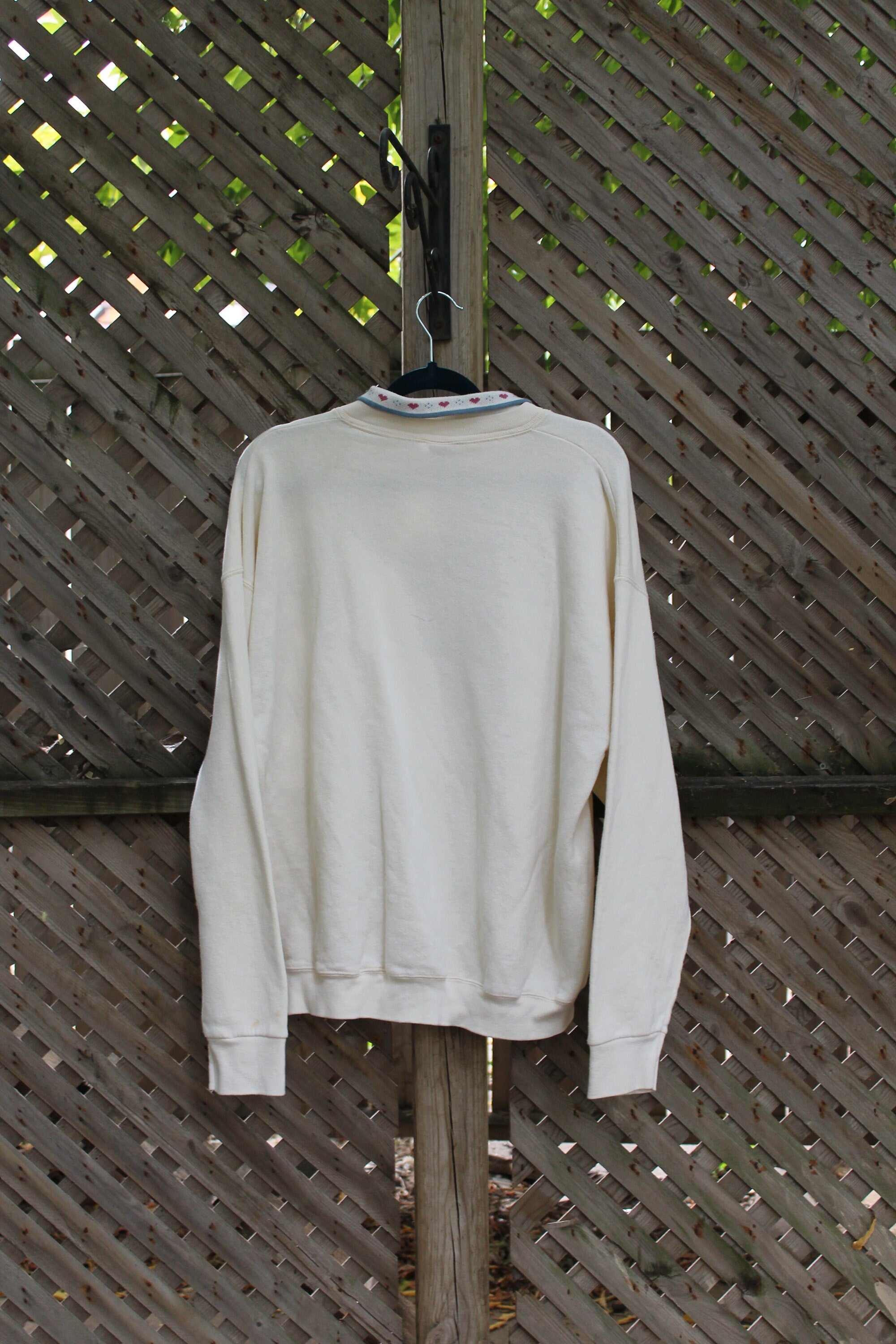 Vintage 1990s Feather Your Nest With Love Crewneck