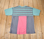 Vintage 1990s Knights Of Round Table Polo Abstract Pattern T Shirt Made In USA