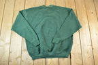 Vintage 1990s Wilson Souvenir Embroidered Crewneck Sweatshirt Made In USA