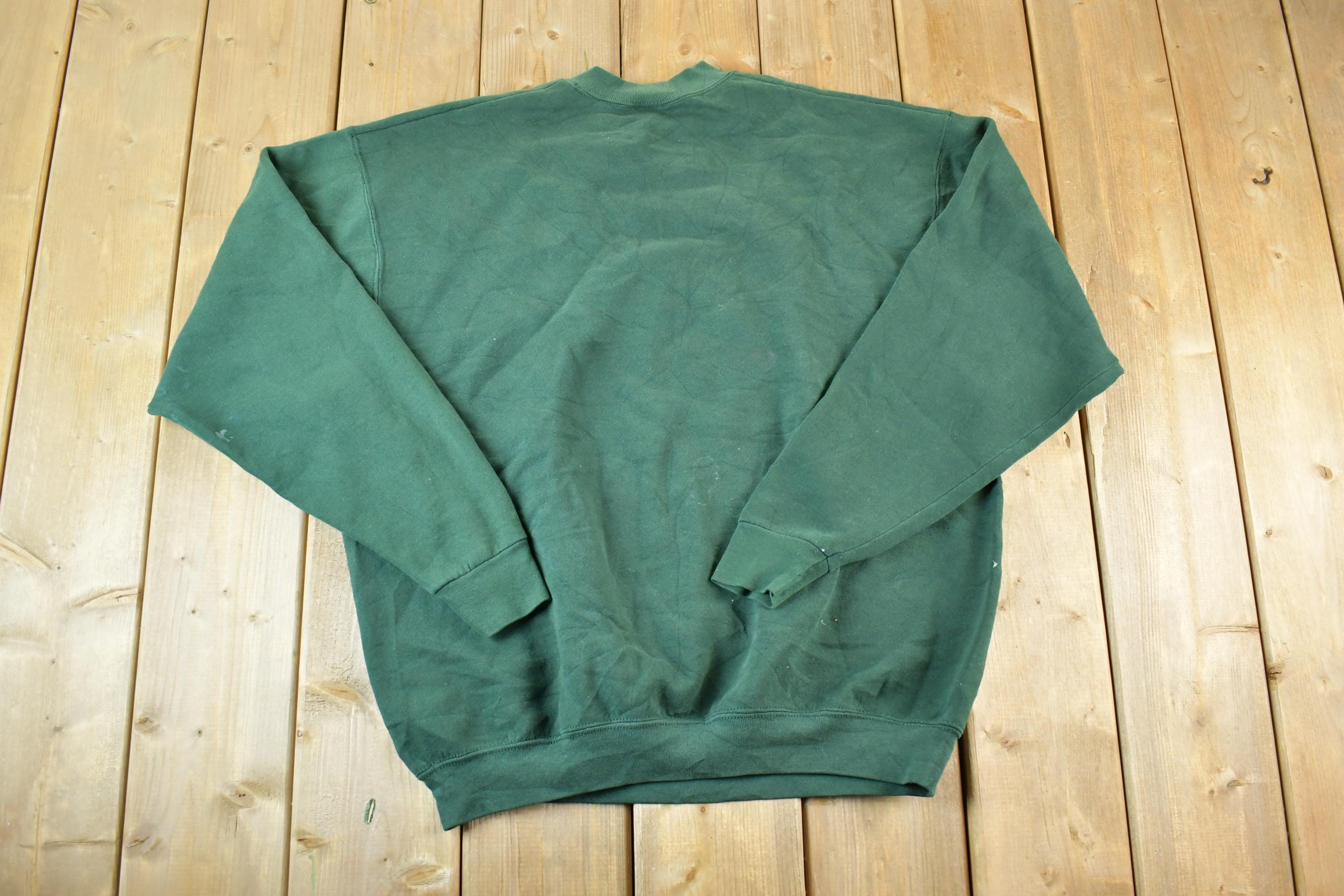 Vintage 1990s Wilson Souvenir Embroidered Crewneck Sweatshirt Made In USA