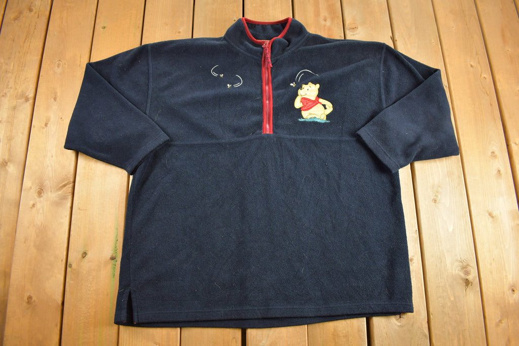 Vintage 1990s Winnie The Pooh Themed Fleece Sweater
