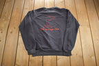 Vintage 1980s Crawley Films Production The Strange One Crewneck Sweatshirt Made In Canada