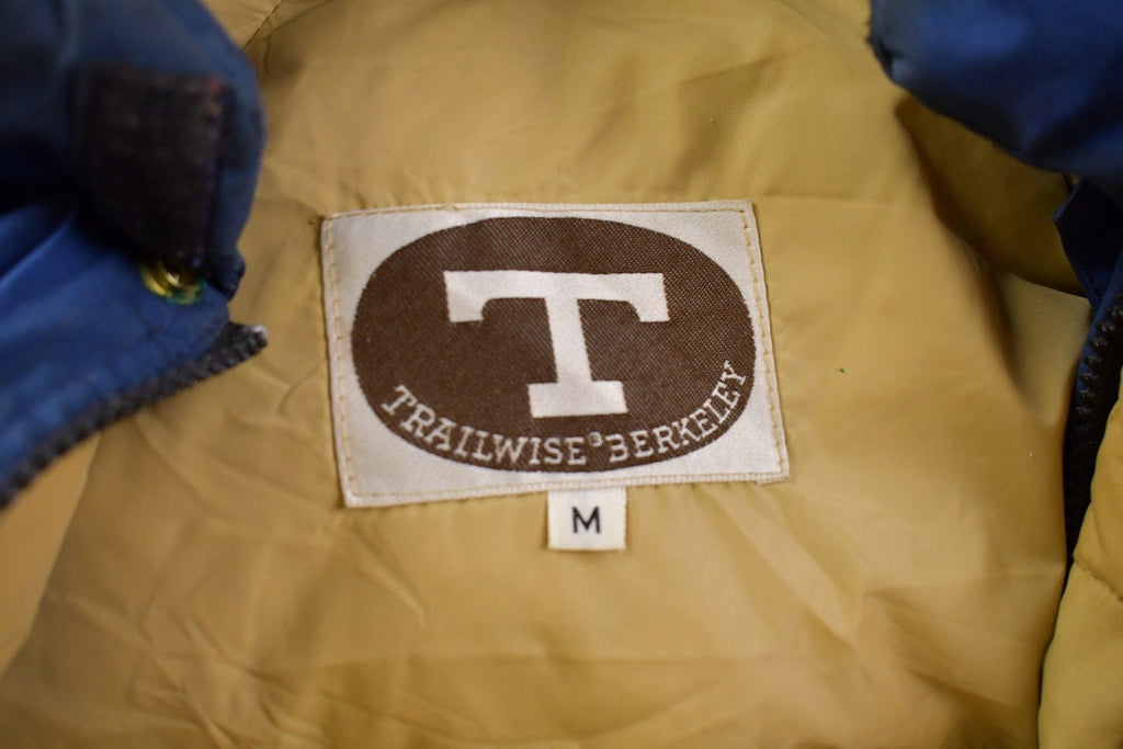 Vintage 1980s Trailwise Berkeley Blue Puffer Jacket