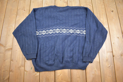 Vintage 1990s Cherokee Knit Crewneck Sweater