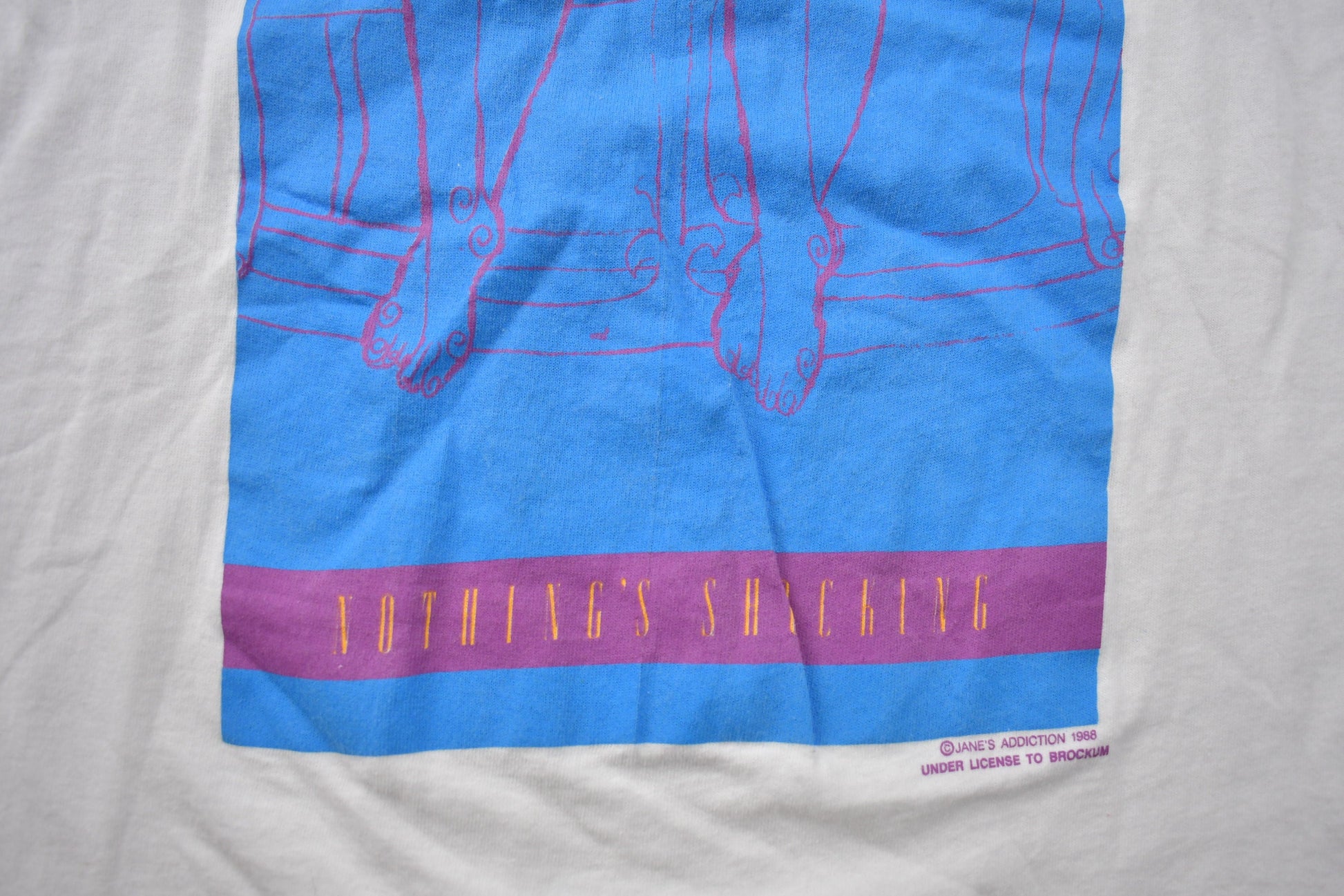 Vintage 1988 Janes Addiction Nothings Shocking Band T-Shirt