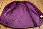 Vintage 1960s Sears & Roebucks Purple Plush Faux Fur Coat