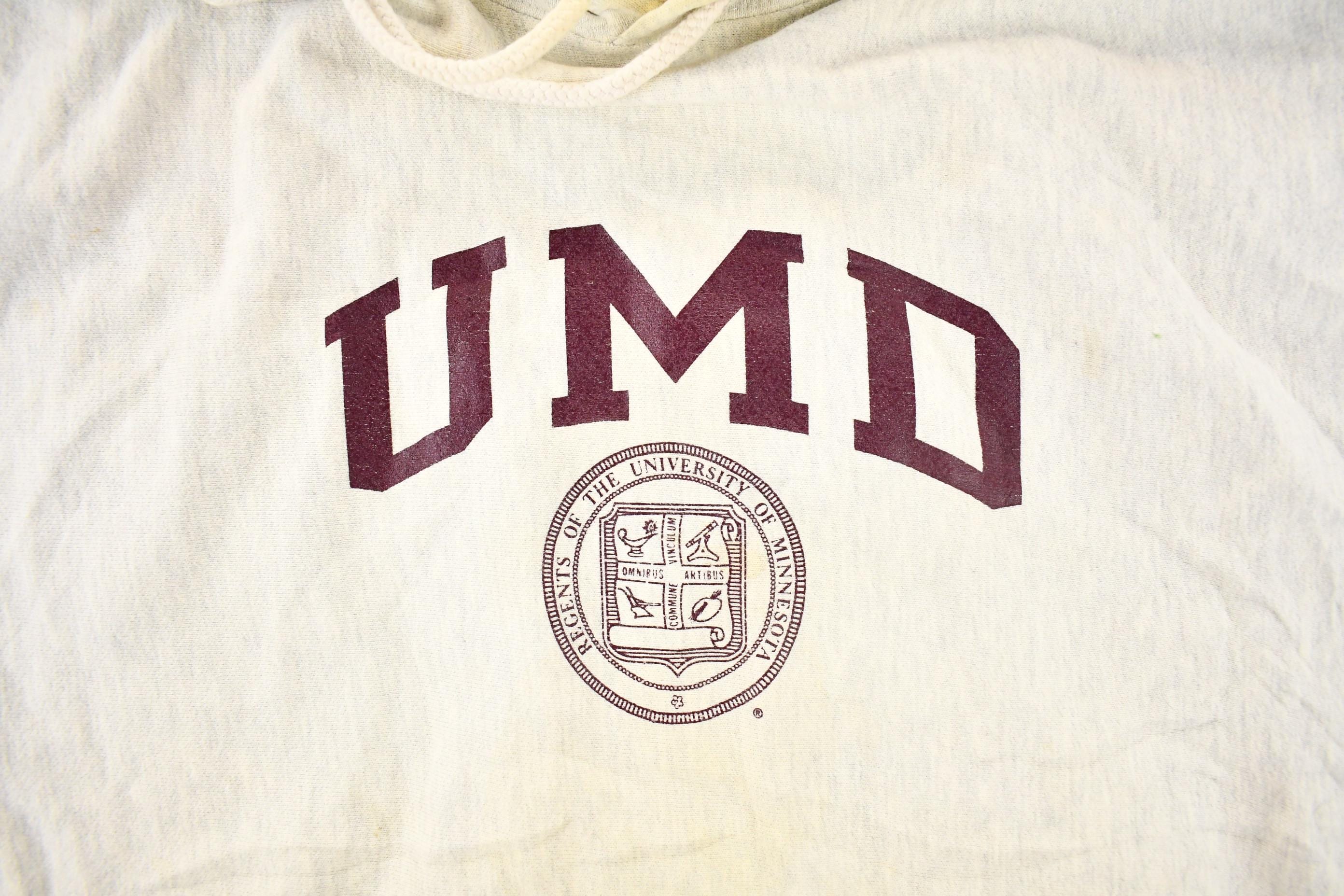 Vintage Y2K Champion Reverse Weave University Of Minnesota Hoodie Sweatshirt Men's XXL