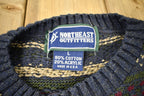 Vintage 1990s Northeast Outfitters Knitted Crewneck Sweater