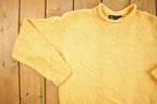 Vintage 1990s Lizsport Knitted Crewneck Sweater