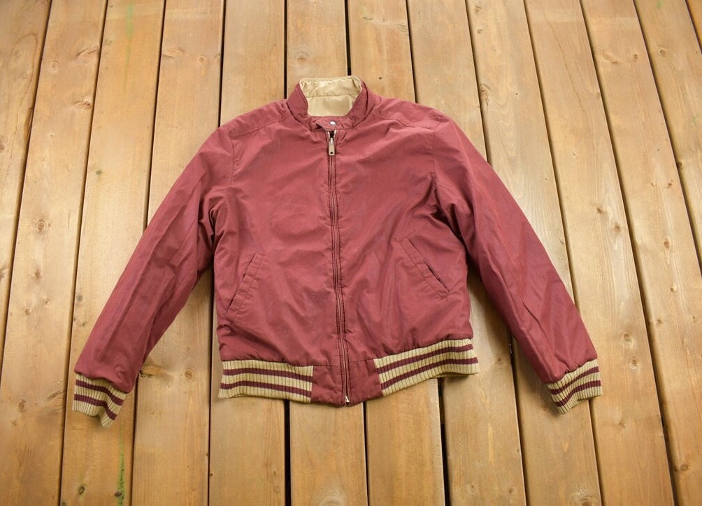 Vintage 1990s Members Only Reversible Windbreaker Jacket