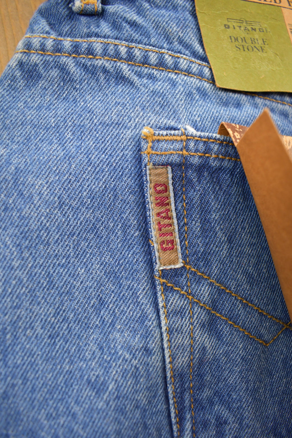 Vintage 1980s Gitano Deadstock Tapered Mom Jeans