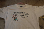 Vintage 1990s Fishing Theme T Shirt
