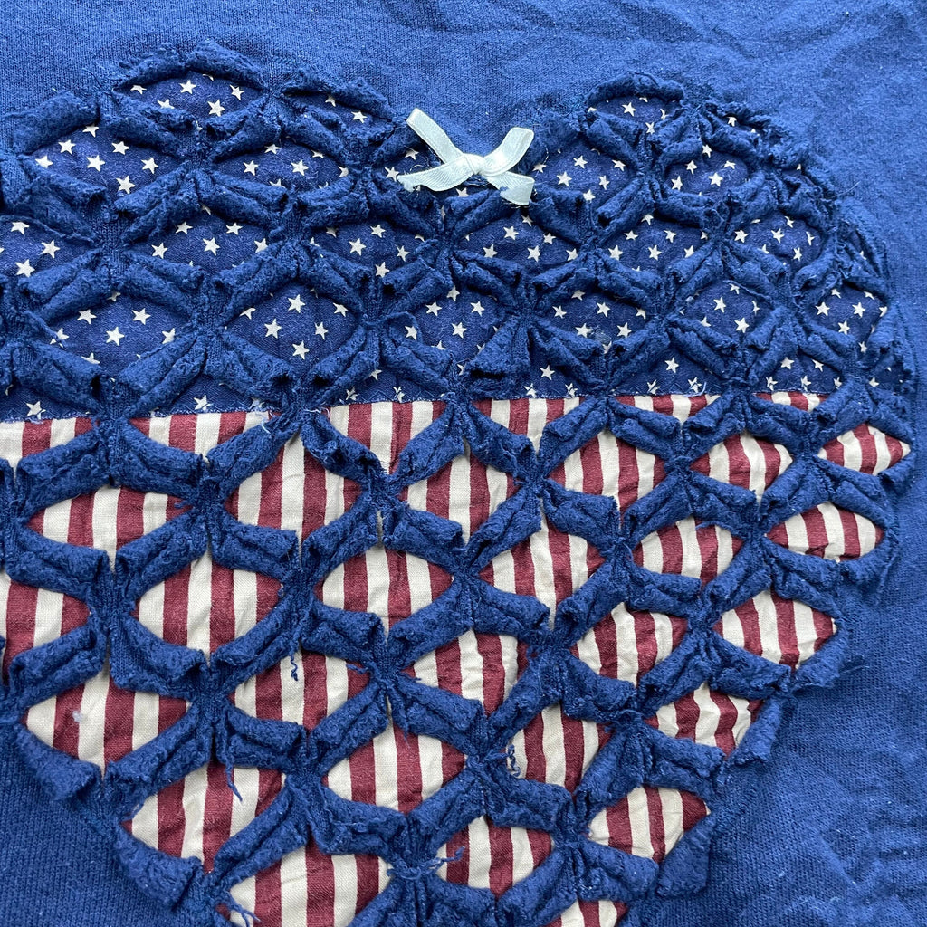 Vintage 1990's American Heart Crewneck Sweatshirt