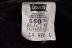 Vintage 1990s Levi's 550 Red Tab Relaxed Fit Jeans Size 31 x 32