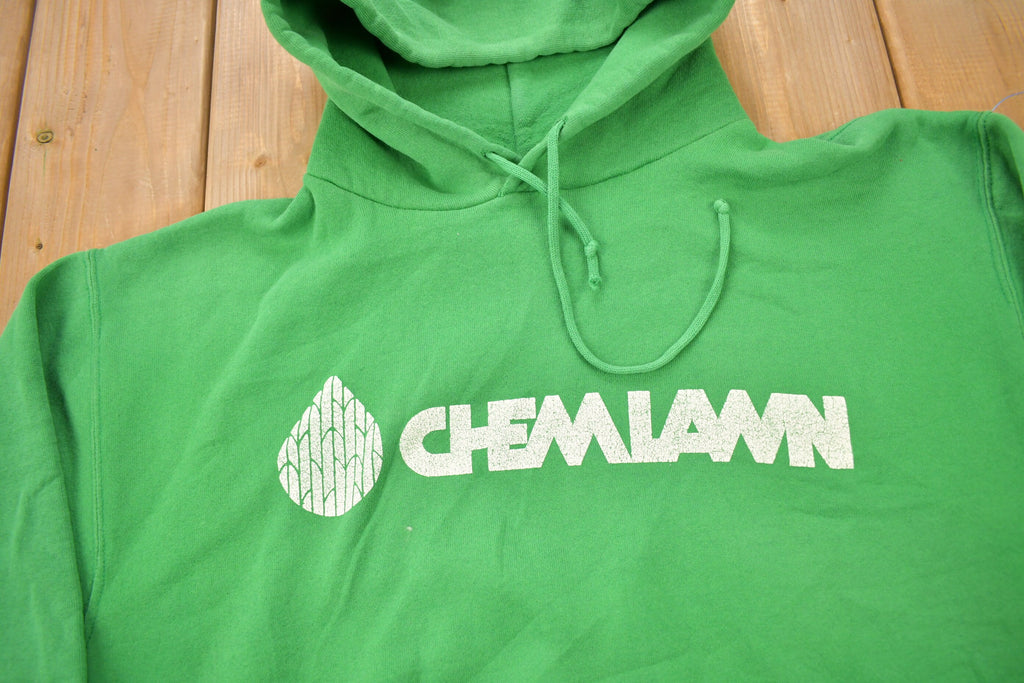 Vintage 1990s Chemlawn Russell Athletics Graphic Hoodie