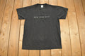Vintage 1990s New York City NYC Embroidered Souvenir T Shirt