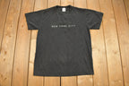 Vintage 1990s New York City NYC Embroidered Souvenir T Shirt
