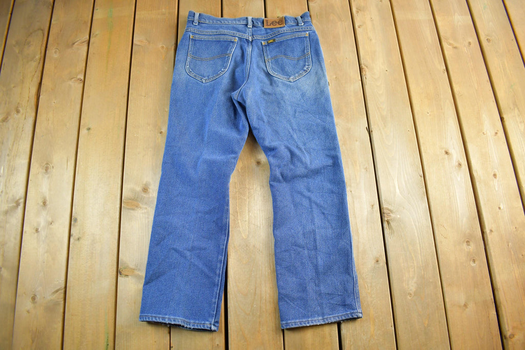 Vintage 1980s Lee Distressed Denim Jeans Men's 31 x 27.5