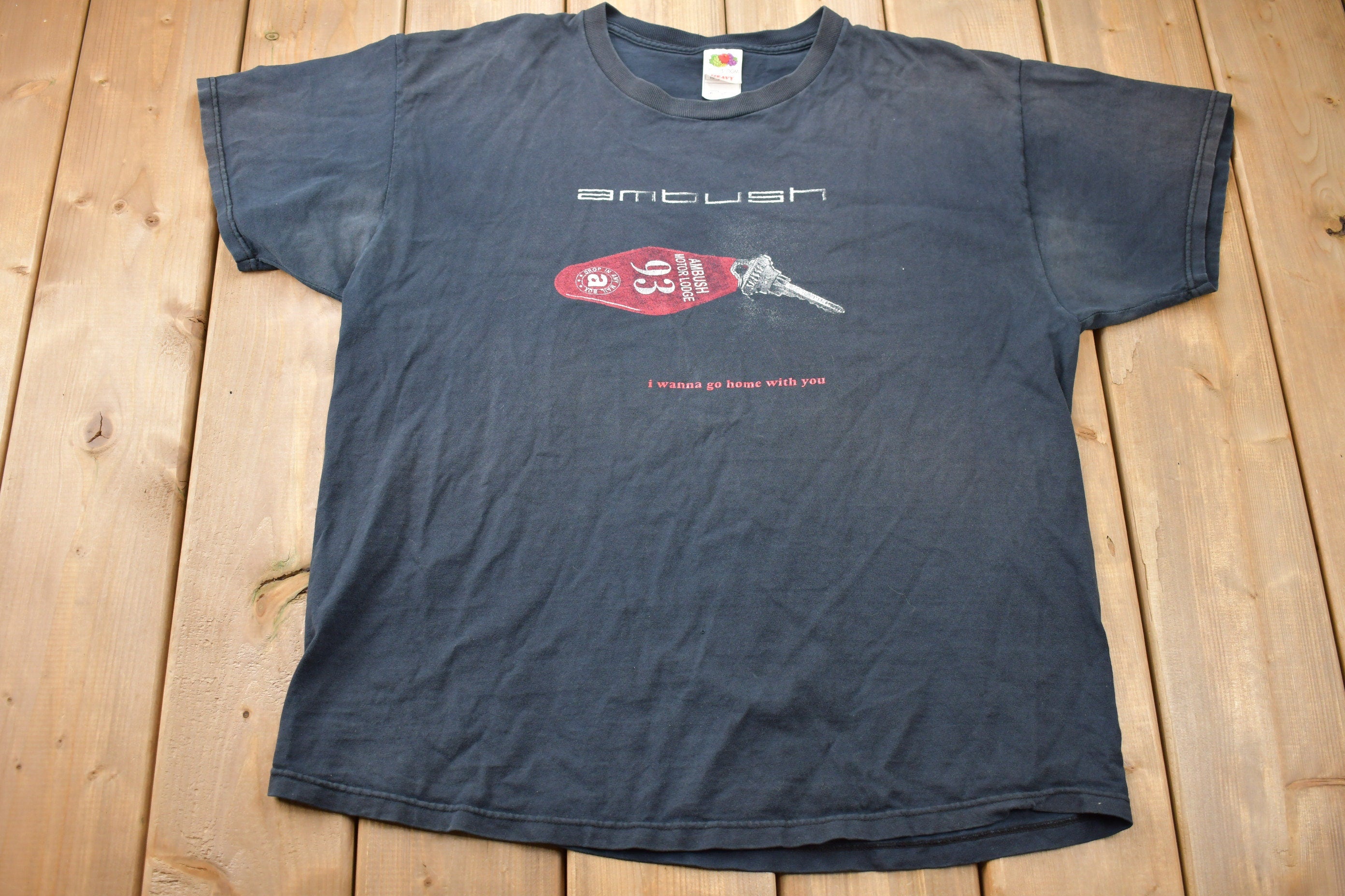 Vintage Y2K Ambush I Wanna Go Home With You Graphic T Shirt