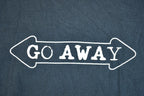 Vintage 1990s Go Away Souvenir T-Shirt