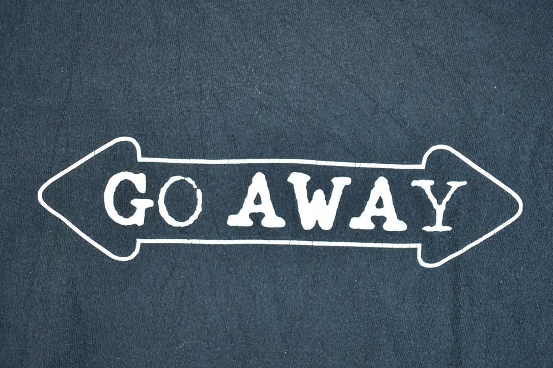 Vintage 1990s Go Away Souvenir T-Shirt