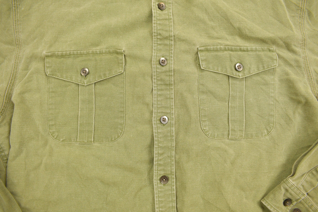 Vintage 1990s The Territory Ahead Blank Button Up Shirt