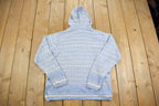 Vintage Y2K Woolrich Knit Pattern Hoodie