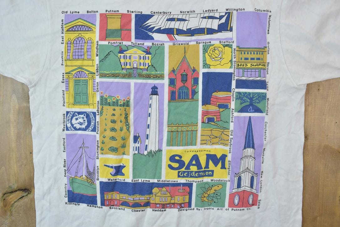 Vintage 1990s Congressman Sam Souvenir T-Shirt