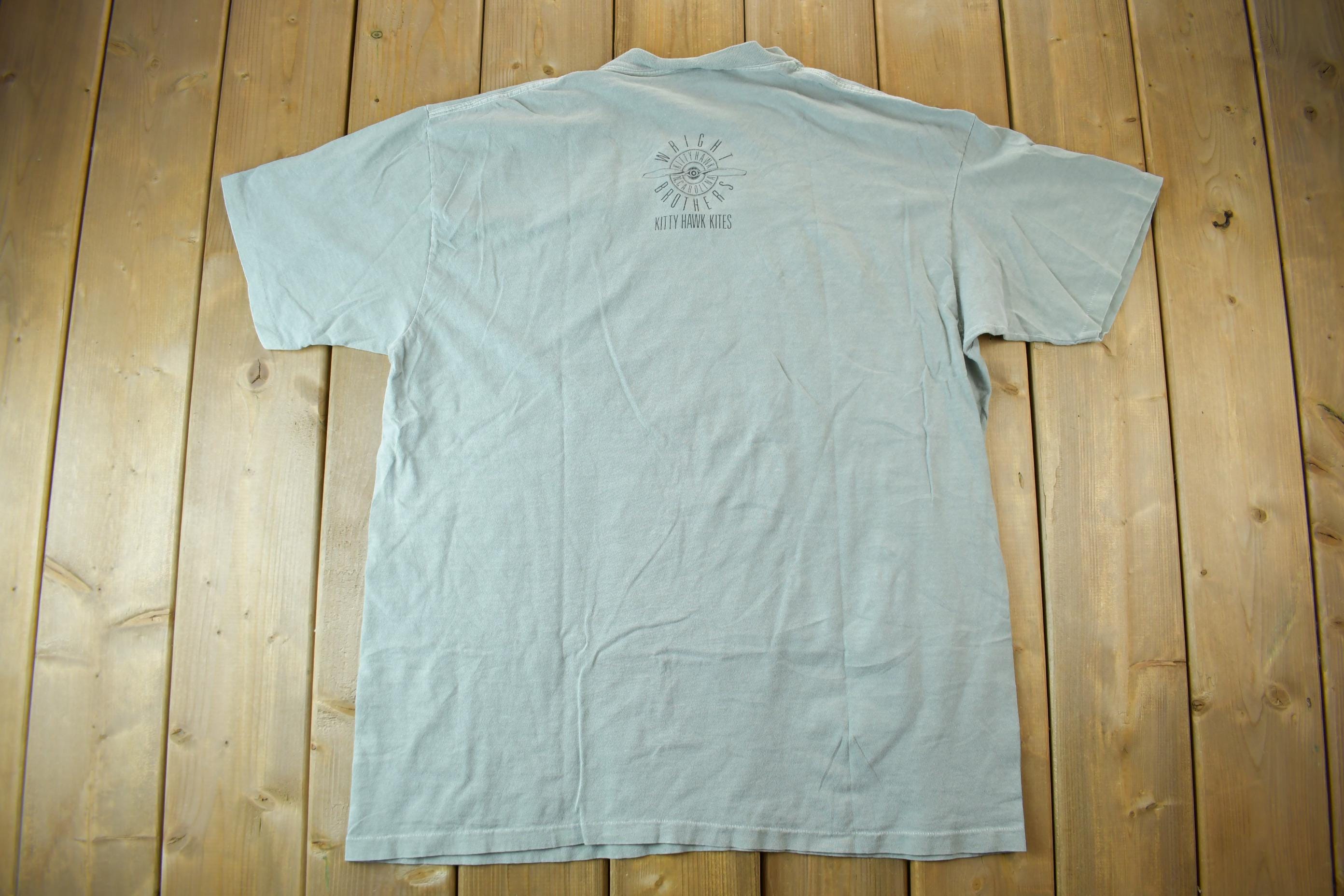 Vintage 1990s Wright Brothers Graphic T-Shirt