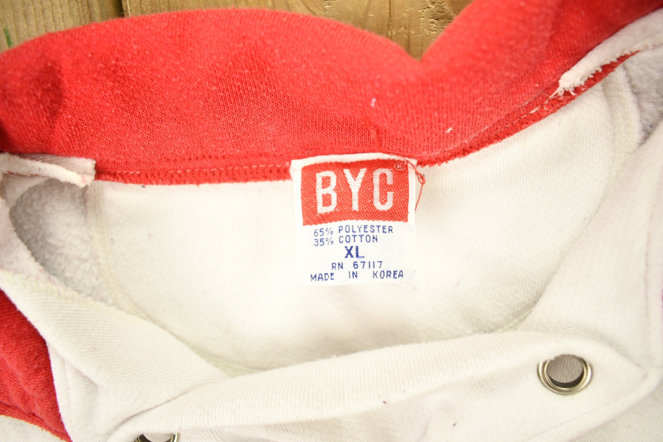 Vintage 1970s California Collared Raglan Sweatshirt